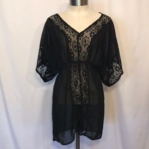 Black Swimsuit cover up